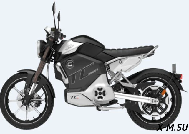 Электромотоцикл SUPER SOCO TC Max (CBS brake) 72В/45Ач (литые диски) Электромотоцикл SUPER SOCO TC Max (CBS brake) 72В/45Ач (литые диски)