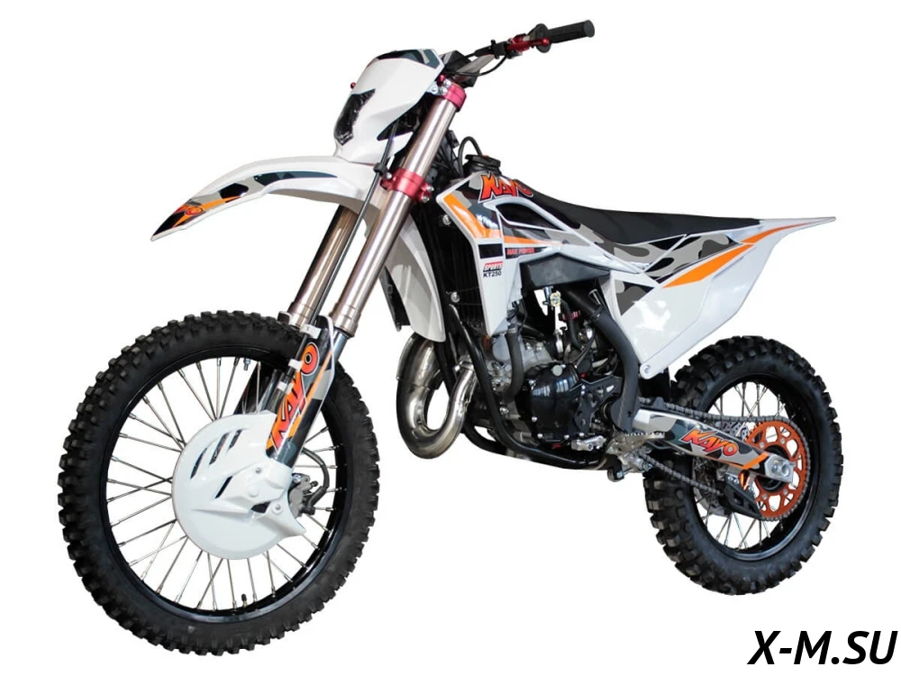 Кроссовый мотоцикл KAYO KT250 (2T) 21/18 (2022 г.) Кроссовый мотоцикл KAYO KT250 (2T) 21/18 (2022 г.)