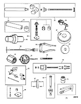 Инструменты (Часть 3) 4-Х ТАКТНОГО ПЛМ MERCURY 60 Серийный номер от 1C050252 и выше