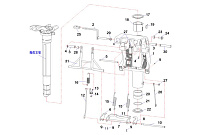 Кронштейн 2-х тактного ПЛМ MARLIN 40F