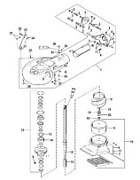 Струйный насос в сборе 2-Х ТАКТНОГО ПЛМ MERCURY 55 Серийный номер от 0P325500 и выше