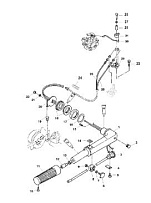 Рукоятка рулевого управления 4-Х ТАКТНОГО ПЛМ MERCURY 5 Серийный номер от 0P401000 и выше