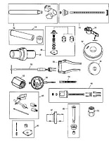 Инструменты (Часть 3) 4-Х ТАКТНОГО ПЛМ MERCURY 40 Серийный номер от 0P401000 до 0P515896