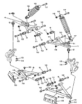Передняя подвеска КВАДРОЦИКЛА STELS UTV 500 H