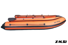 Лодка ПВХ KITT BOATS 370 НДНД с фальшбортом