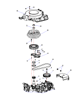 Двигатель (часть 3) 4-Х ТАКТНОГО ПЛМ HIDEA F30FES-T