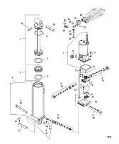 Компоненты силовой отделки 2-Х ТАКТНОГО ПЛМ MERCURY 90 Серийный номер от 0G760300 до 0T979999