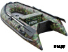 Лодка ПВХ HDX Oxygen 240 (камуфляж) AL