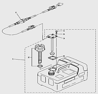 Топливный бак 2-Х ТАКТНОГО ПЛМ YAMABISI T5BMSS