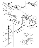 Топливный насос 2-Х ТАКТНОГО ПЛМ MERCURY 90 Серийный номер от 0P017000 до 0P325499