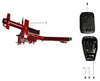 Рама для мопеда Racer CM50Q-2 Delta