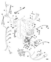 Электрические компоненты 2-Х ТАКТНОГО ПЛМ MERCURY 50EO Серийный номер от 0G760300  до 0T979999