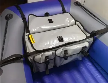 Носовой рундук(Объёмные карманы соотношение 2/3 и 1/3, глубина 6 см) Большой(Широкий нос лодки)