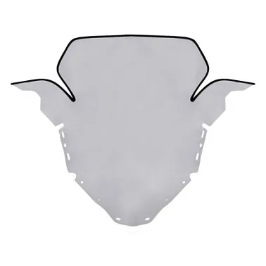 Стекло ветровое для снегохода модифицированное (высота 63см, толщина 2мм, МПК)