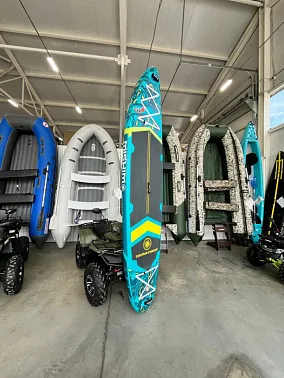 SUP (САП) Доска MISHIMO PRO-MAX Light Teal 12,6’ (385см)