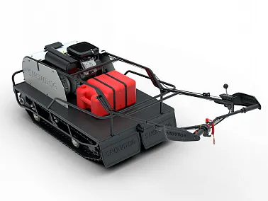 Мотобуксировщик Baltmotors Snowdog Twin Track V627
