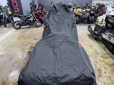 Чехол транспортировочный для снегохода AODES Snowcross с лого X-Motors Цв. Черно-красный