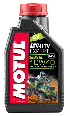 Масло моторное MOTUL 10w40 п/син. 4Т ATV-UTV Expert 1л НЕ МАРК